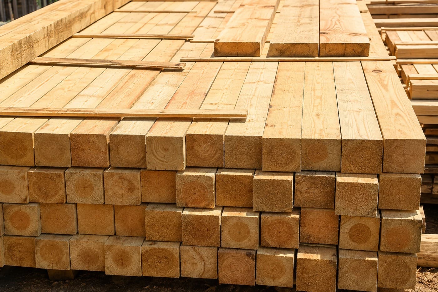 Tablas y tablones de madera
